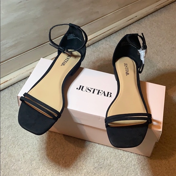 JustFab Shoes - 🦄3for20🦄 Just Fab ankle strap minimalist flat 🦊